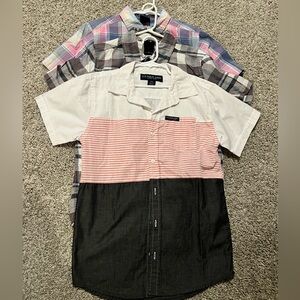 Bundle of boys large button downs